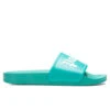 Palm Angels Pool Slider - Green/White -Birkenstock Store Palm Angels Pool Slider Green White PMIC001S22PLA0015501 05 12 22 Feature 4