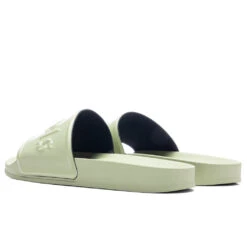 Palm Angels Pool Slider - Mint/Mint -Birkenstock Store Palm Angels Pool Slider Mint Mint PMIC001F22PLA001 5151 11 11 22 Feature DV 4