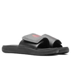 Puma X TMC SoftRide Slides - Black/High Risk Red -Birkenstock Store Puma Soft Ride x TMC Black 38505003 09 24 22 Feature MG 8