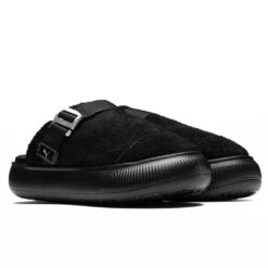 Puma Women's Suede Mayu Mule - Black -Birkenstock Store Puma Suede Mayu Mule Black 38673001 10 15 22 Feature JORDAN 2