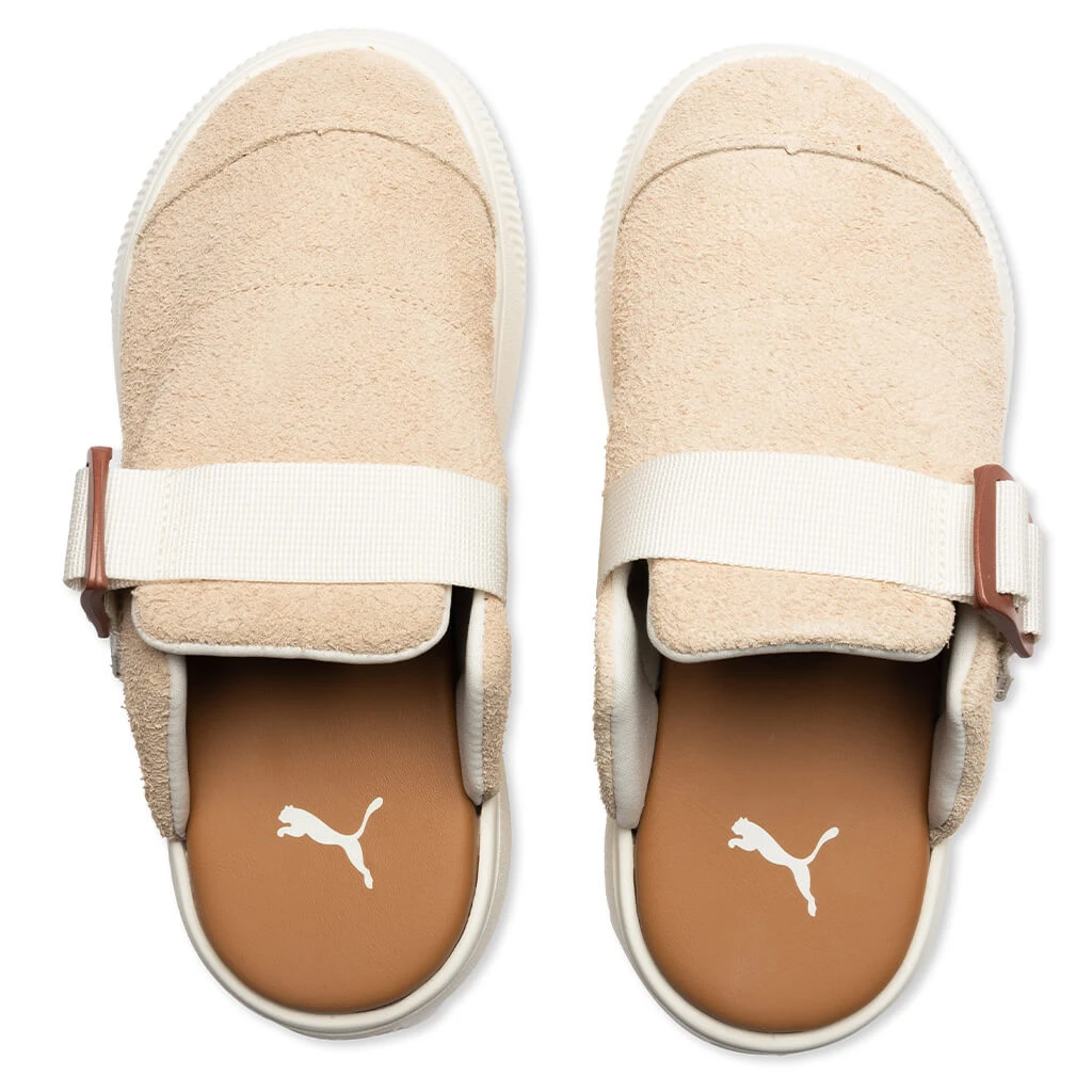 Puma Women's Suede Mayu Mule - Khaki 4 Puma Women's Suede Mayu Mule - Khaki - Image 2