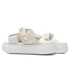 Puma Women's Suede Mayu Sandal - Nimbus Cloud/Pristine -Birkenstock Store Puma Suede Mayu Sandal Women s Grey 383380 02 09 12 22 Feature JAYLEEN 7