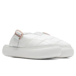 Birkenstock Store -Birkenstock Store Puma Women s Suede Mayu Mule L Nimbus Cloud Platinum Grey 388598 02 11 20 22 Feature JM 4