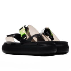 Puma Women's Suede Mayu Sandal - Black/Fizzy Light -Birkenstock Store Puma Women s Suede Mayu Sandal Puma Black Fizzy Light 384433 01 08 25 22 Feature JORDAN 4
