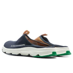 Salomon RX Slide 3.0 - Dark Sapphire/Rubber/Jolly Green -Birkenstock Store Salomon RX Slide 3.0 Dark Sapphire Rubber L47131500 05 06 23 Feature JP 5