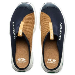 Salomon RX Slide 3.0 - Dark Sapphire/Rubber/Jolly Green -Birkenstock Store Salomon RX Slide 3.0 Dark Sapphire Rubber L47131500 05 06 23 Feature JP 6