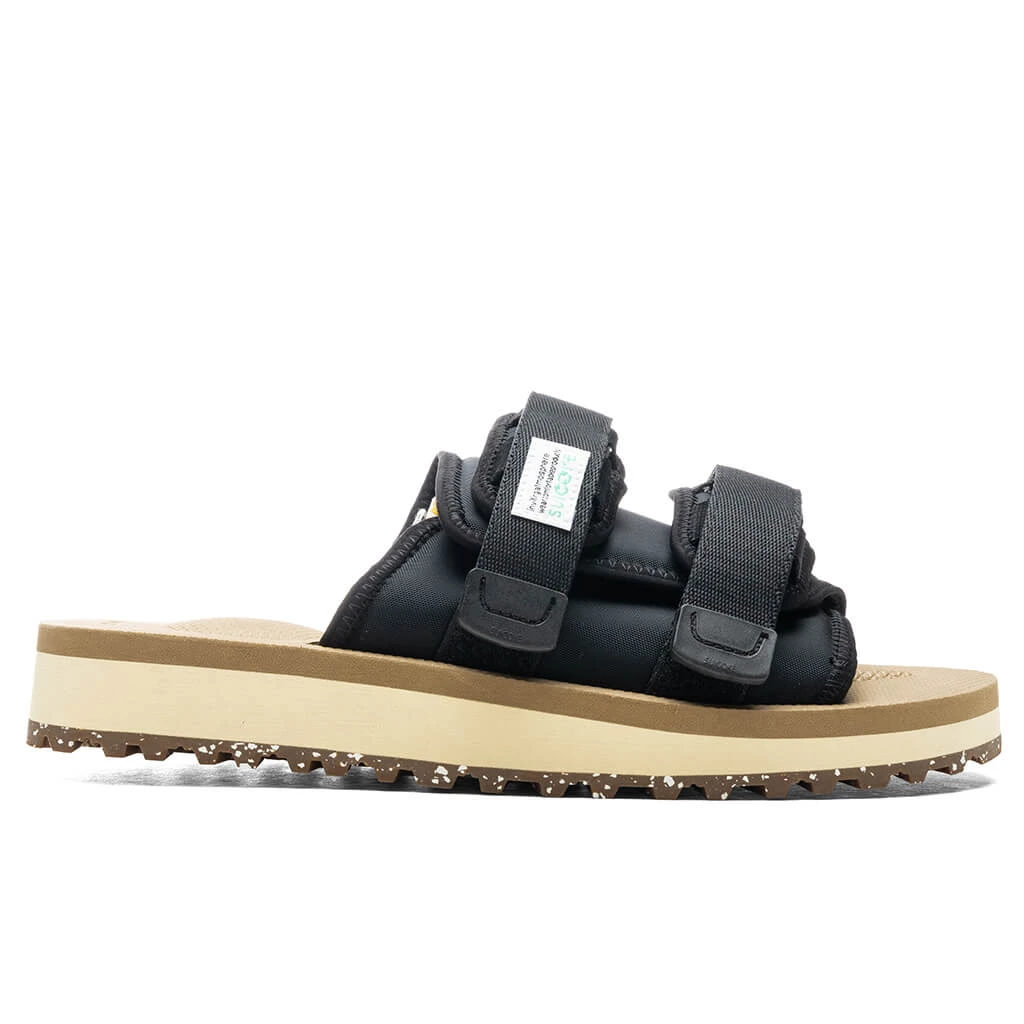 Suicoke Moto Cab Eco - Black/Beige 3 Suicoke Moto Cab Eco - Black/Beige