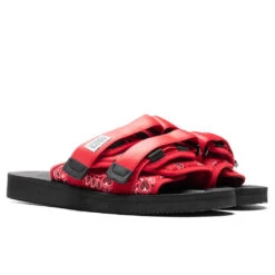 Suicoke Moto Cab PT02 - Red -Birkenstock Store Suicoke Moto Cab PT02 Red OG 056CAB PT02 RED 05 23 22 Feature JM 2