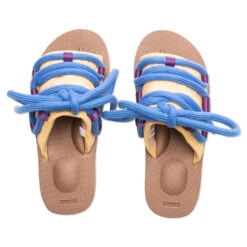 Suicoke X KidSuper Muuk-Abks Sandal - Beige -Birkenstock Store Suicoke x Kid Super Muuk Abks Sandal Pink OG 330ABKS PNK 11 20 22 Feature JM 2