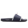 Rubber Pool Slide - Navy -Birkenstock Store Thom Browne Rubber Pool Slide Navy MFL054A 05690 415 04 03 22 Feature