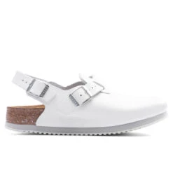 Birkenstock Tokio Super Grip Leather - White