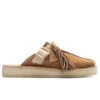 Clarks Trek Mule - Light Tan Combination -Birkenstock Store Trek Mule Light Tan Combination 26169975 06 23 23 Feature DV. KNjpg