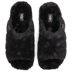 Ugg Fluff You Slipper - Black -Birkenstock Store UGG Fluff You Slipper Black 1117473 BTFL 01 28 2021 01