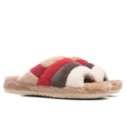Birkenstock Store -Birkenstock Store UGG Fluff You Stripes Chestnut Multi 1123772 CHMU 11 20 2021 01 2