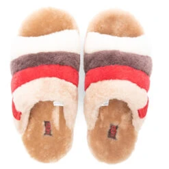 Ugg Fluff You Stripes - Chestnut Multi -Birkenstock Store UGG Fluff You Stripes Chestnut Multi 1123772 CHMU 11 20 2021 01 4