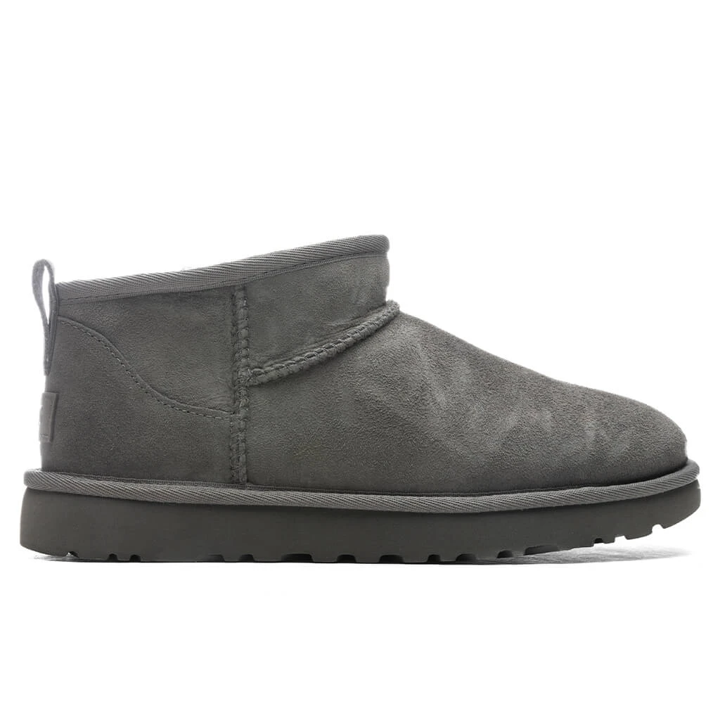 Ugg Women's Classic Ultra Mini Boot - Grey 3 Ugg Women's Classic Ultra Mini Boot - Grey