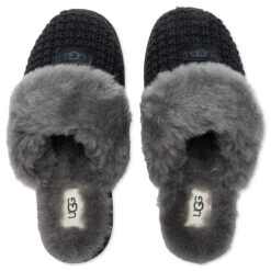 Ugg Women's Cozy Slipper - Black 9 Ugg Women's Cozy Slipper - Black -Birkenstock Store UGG Women s Cozy Slipper Black 1117659 BLK 03 10 22 Feature 4