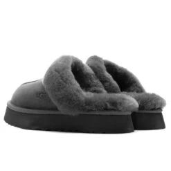 Ugg Women's Disquette Slipper - Charcoal -Birkenstock Store UGG Women s Disquette Slipper Charcoal 1122550 CHRC 11 05 2021 01 3