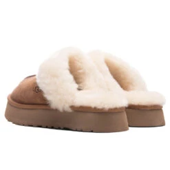 Ugg Women's Disquette Slipper - Chestnut -Birkenstock Store UGG Women s Disquette Slipper Chestnut 1122550 CHE 11 16 2021 01 3
