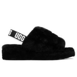 Ugg Women's Fluff Yeah Slide - Black