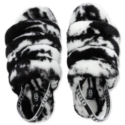 Ugg Women's Fluff Yeah Slide Marble - Black 8 Ugg Women's Fluff Yeah Slide Marble - Black -Birkenstock Store UGG Women s Fluff Yeah Slide Marble Black 1122554 BLK 11 06 2021 01 6