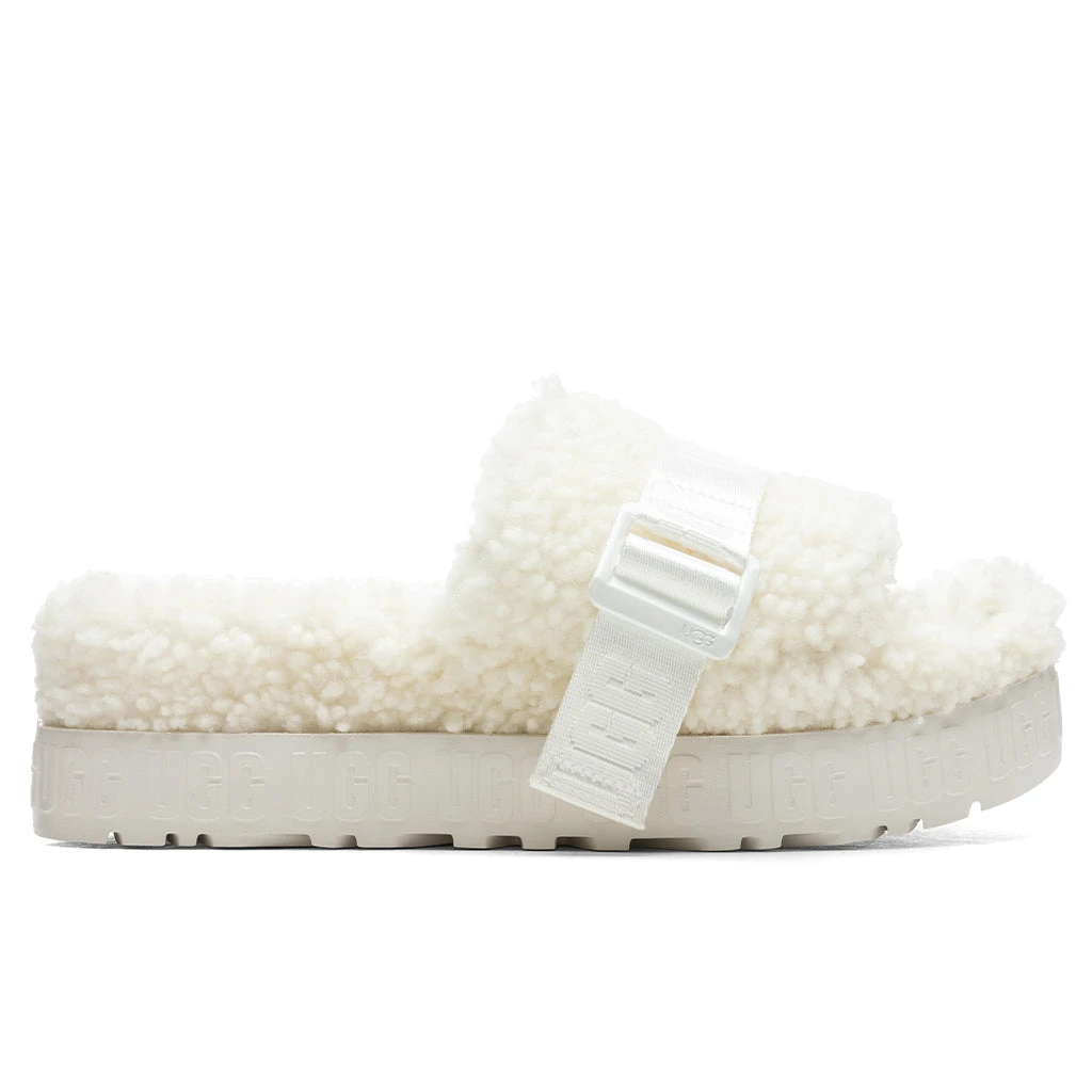 Ugg Women's Fluffita Slipper - White 3 Ugg Women's Fluffita Slipper - White