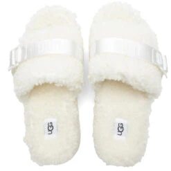 Ugg Women's Fluffita Slipper - White 9 Ugg Women's Fluffita Slipper - White -Birkenstock Store UGG Women s Fluffita Slipper White 1113475 WHT 01 03 2022 01 6