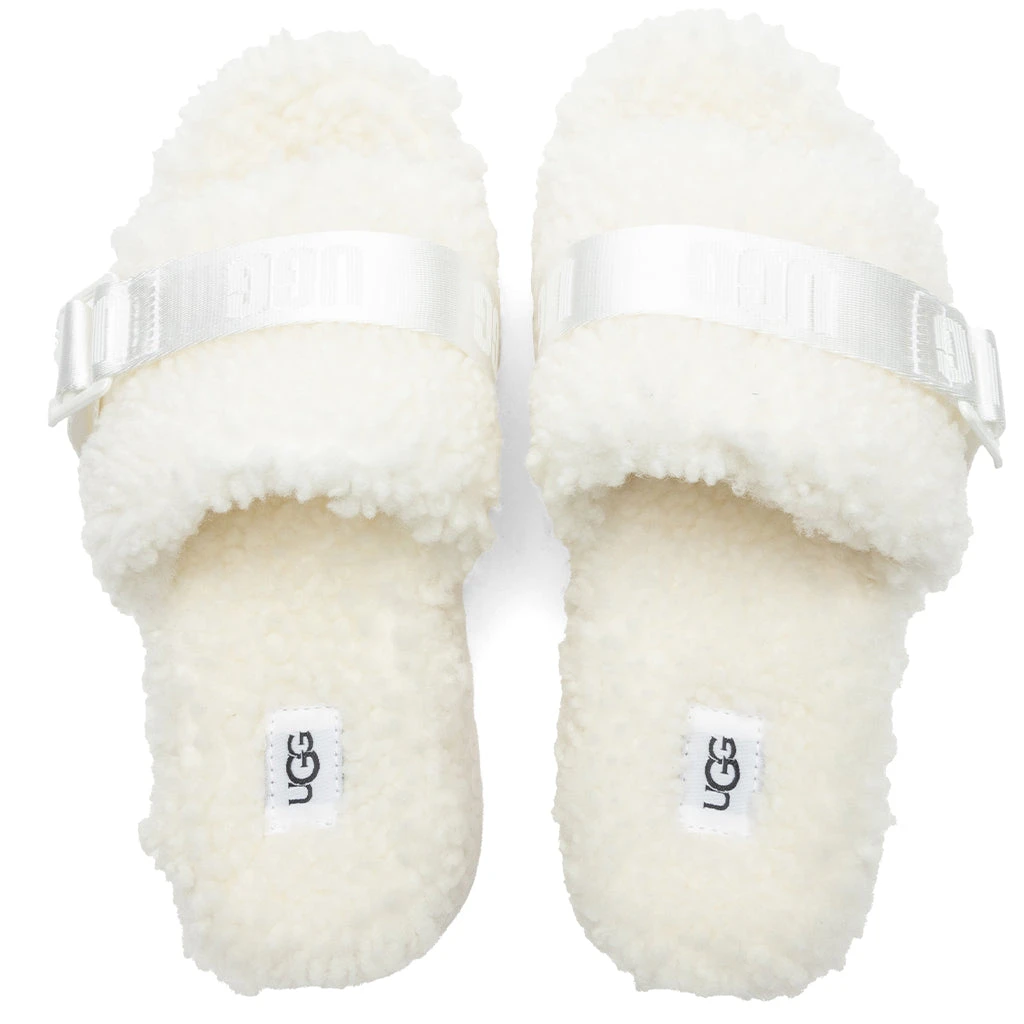 Ugg Women's Fluffita Slipper - White 6 Ugg Women's Fluffita Slipper - White - Image 4