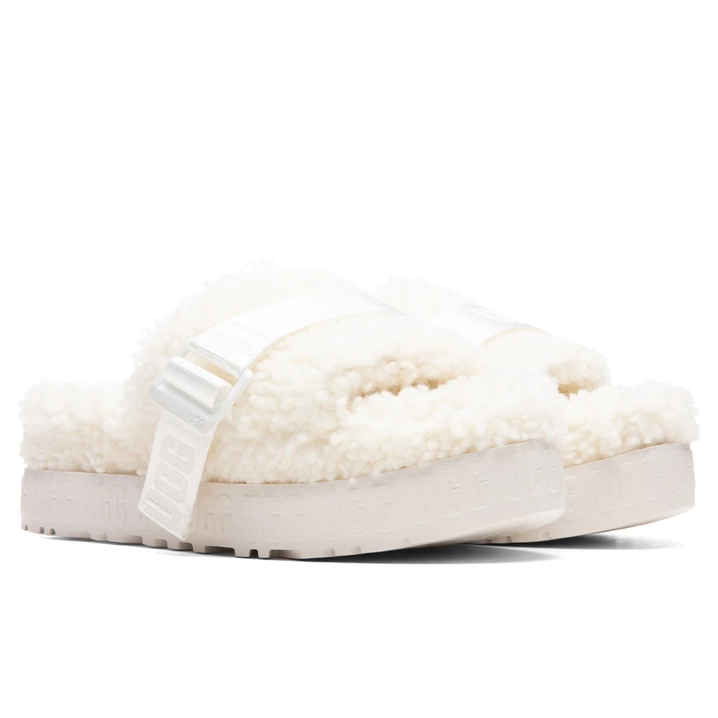 Ugg Women's Fluffita Slipper - White 4 Ugg Women's Fluffita Slipper - White - Image 2
