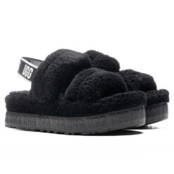 Ugg Women's Oh Fluffita - Black -Birkenstock Store UGG Women s Oh Fluffita Black 1120876 BLK 06 19 22 Feature JORDAN 2