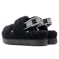 Ugg Women's Oh Fluffita - Black -Birkenstock Store UGG Women s Oh Fluffita Black 1120876 BLK 06 19 22 Feature JORDAN 3
