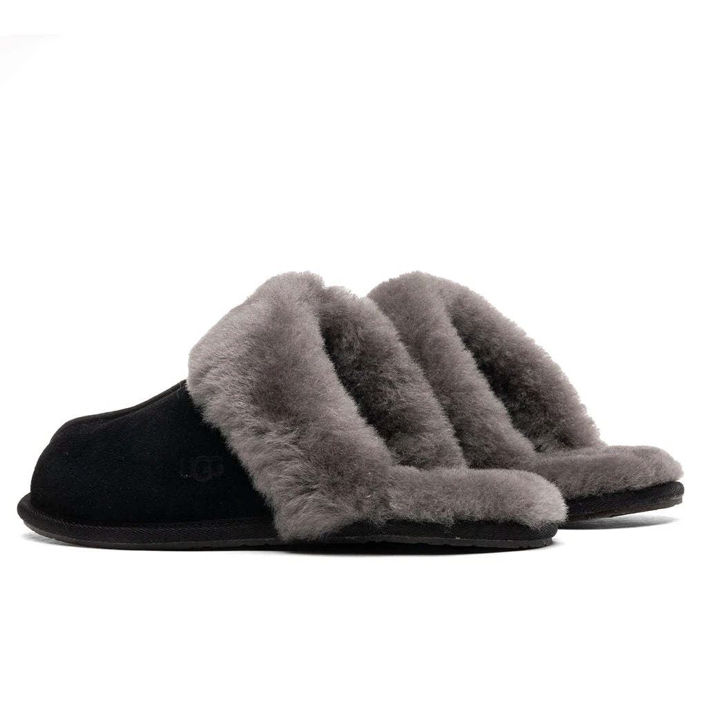 Ugg Women's Scuffette II Slipper - Black/Grey 5 Ugg Women's Scuffette II Slipper - Black/Grey - Image 3