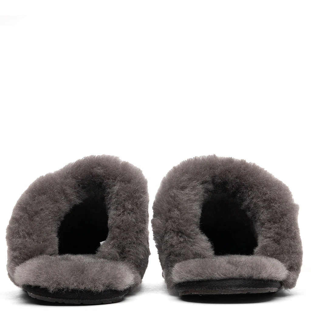 Ugg Women's Scuffette II Slipper - Black/Grey 6 Ugg Women's Scuffette II Slipper - Black/Grey - Image 4