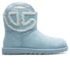 UGG X Telfar Logo Mini - Blue -Birkenstock Store UGG x Telfar Logo Mini Blue 1122991 BLU 11 06 2021 01