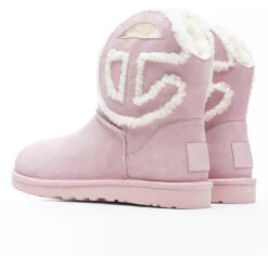 UGG X Telfar Logo Mini - Pink -Birkenstock Store UGG x Telfar Logo Mini Pink 1122991 PINK 10 22 2021 01 3