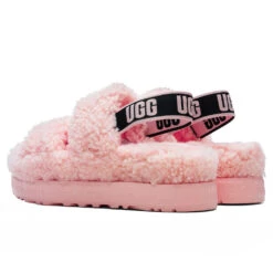 Ugg Women's Oh Fluffita - Pink Scallop -Birkenstock Store UGGWomen sOhFluffita PinkScallop 1120876 PSLP 3