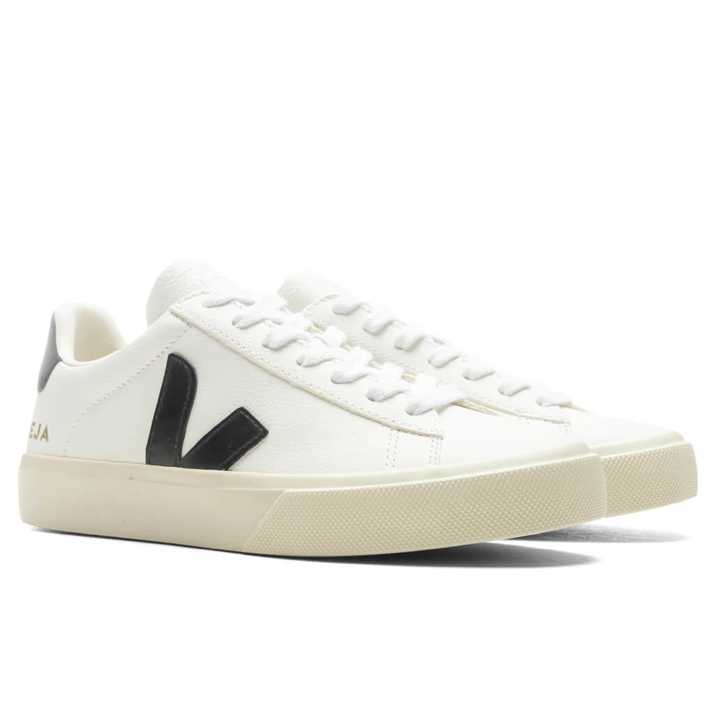 Veja Women's Campo Chromefree - Extra White/Black 4 Veja Women's Campo Chromefree - Extra White/Black - Image 2