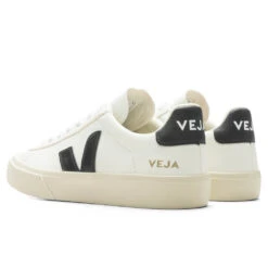 Veja Women's Campo Chromefree - Extra White/Black 8 Veja Women's Campo Chromefree - Extra White/Black -Birkenstock Store Veja Women s Campo Chromefree Extra White Black CP0501537A 06 07 22 Feature JM 5