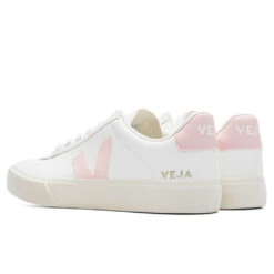 Veja Women's Campo Chromefree - Extra White/Petale 8 Veja Women's Campo Chromefree - Extra White/Petale -Birkenstock Store Veja Women s Campo Chromefree Extra White Petale CP0502606A 11 13 22 Feature VR 4
