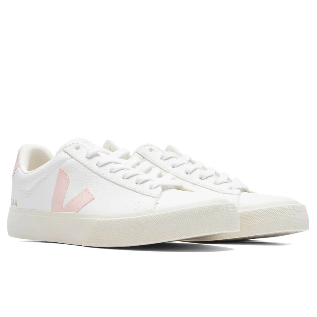 Veja Women's Campo Chromefree - Extra White/Petale 4 Veja Women's Campo Chromefree - Extra White/Petale - Image 2