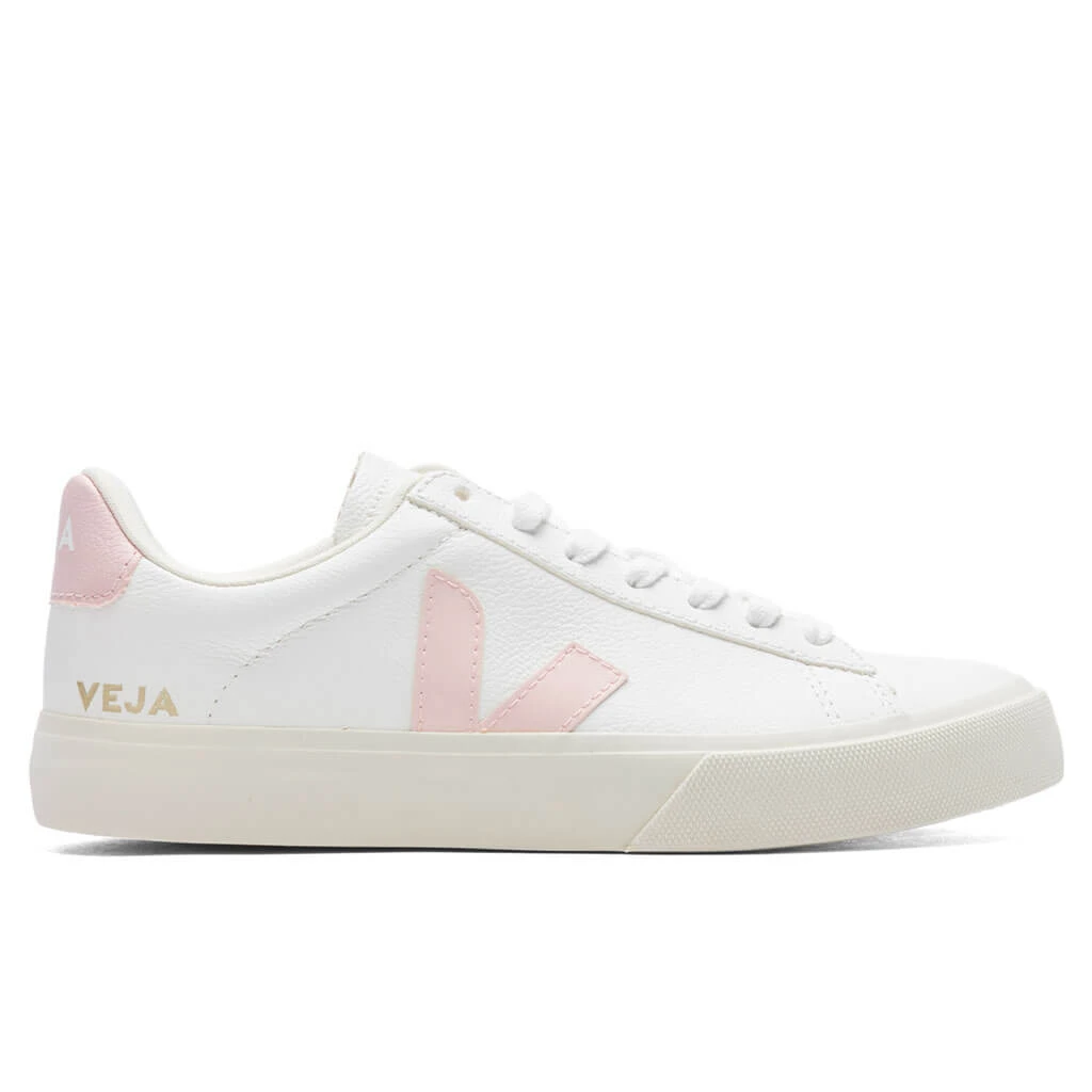 Veja Women's Campo Chromefree - Extra White/Petale 3 Veja Women's Campo Chromefree - Extra White/Petale