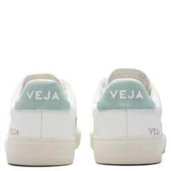 Veja Women's Campo Chromefree - Extra White/Matcha -Birkenstock Store Veja Womens Campo Chromefree Extra White Matcha CP0502485AP1P08 03 06 22 Feature 4