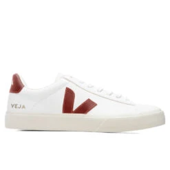 Veja Women's Campo Chromefree - Extra White/Rouille