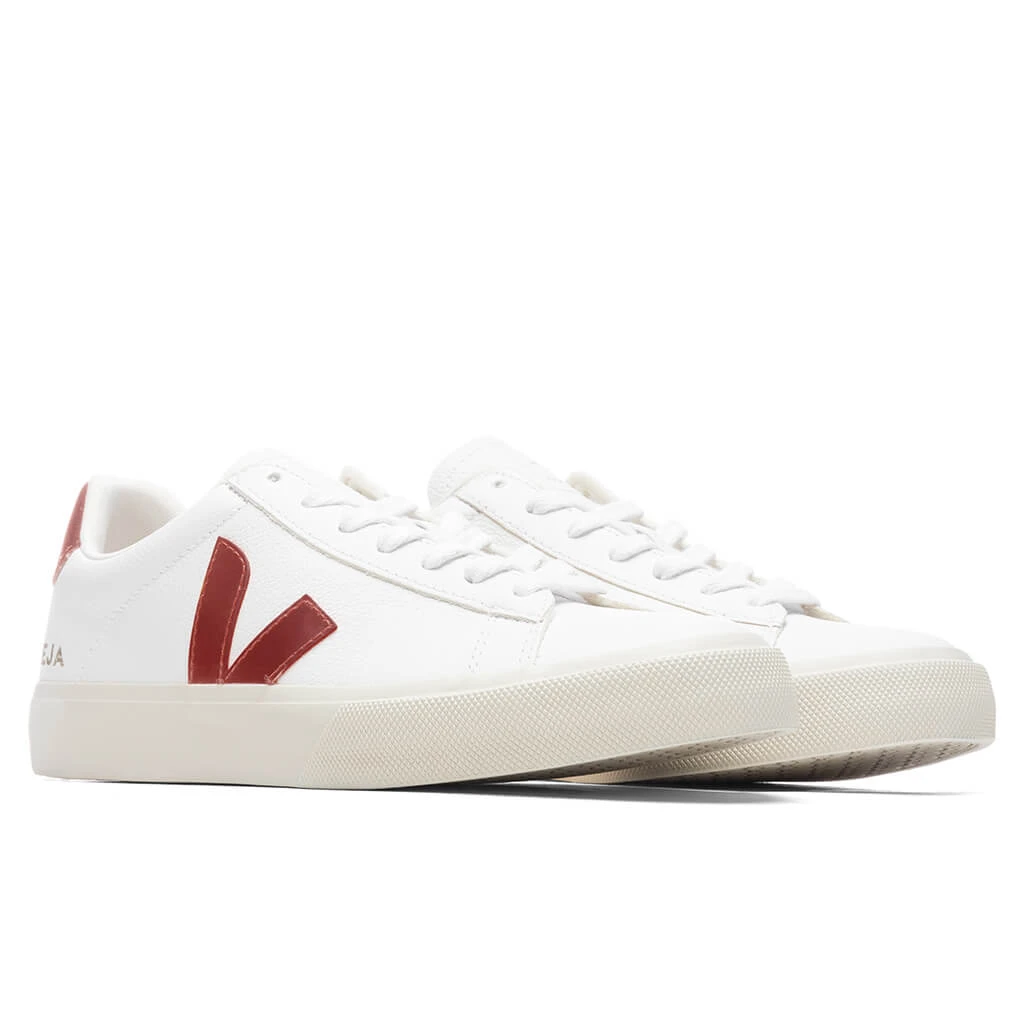 Veja Women's Campo Chromefree - Extra White/Rouille 4 Veja Women's Campo Chromefree - Extra White/Rouille - Image 2