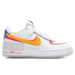 Nike Women's AF1 Shadow - White/Sundial/Siren Red/Photon Dust