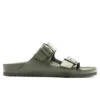 Birkenstock Women's Arizona Essentials Eva - Khaki -Birkenstock Store Women s Arizona Essentials Eva Khaki 1019152 06 21 23 Feature VR