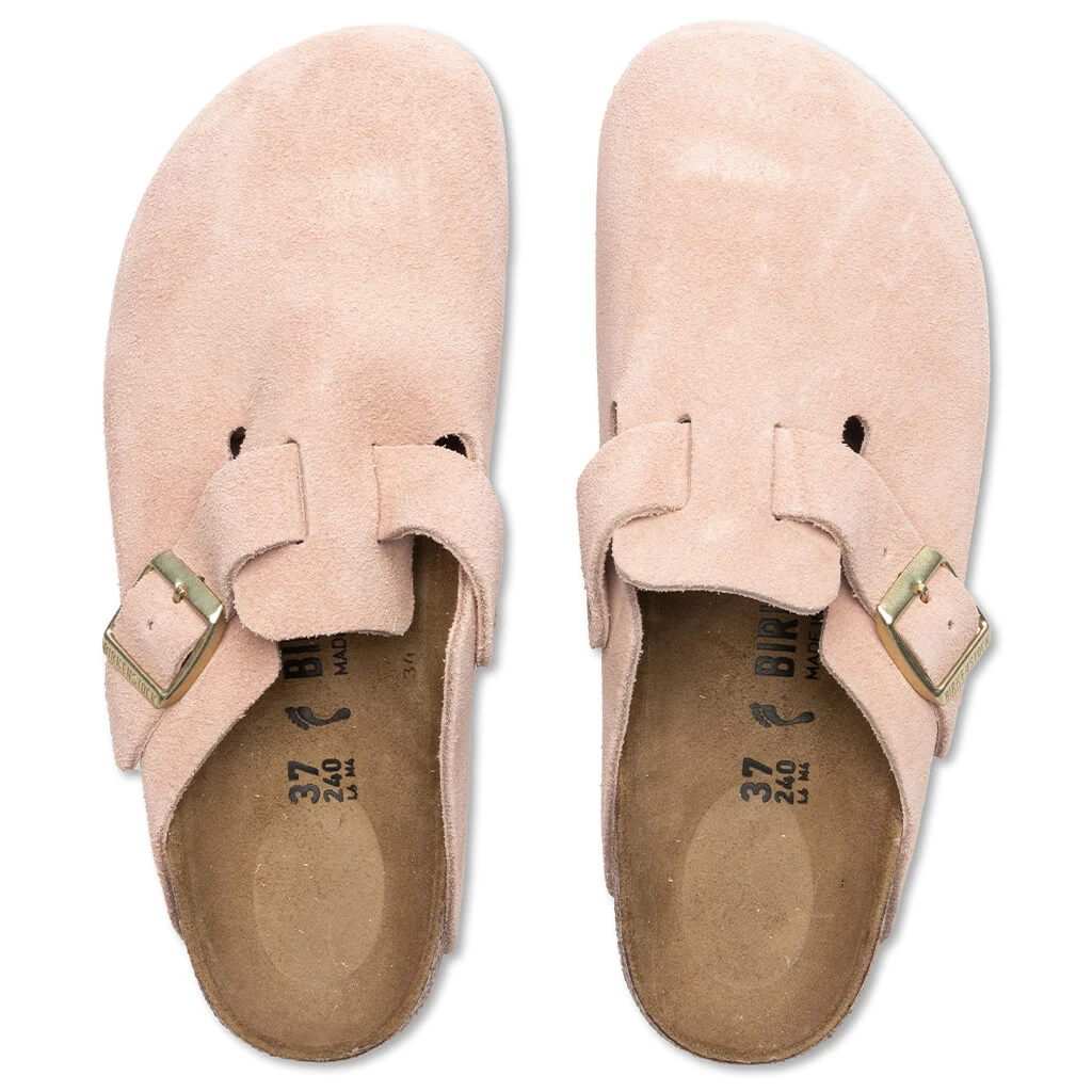 Birkenstock Narrow Boston Suede - Light Rose 6 Birkenstock Narrow Boston Suede - Light Rose - Image 4