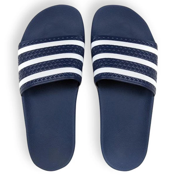 Adidas Originals Adilette Slides - Adi Blue 4 Adidas Originals Adilette Slides - Adi Blue - Image 2