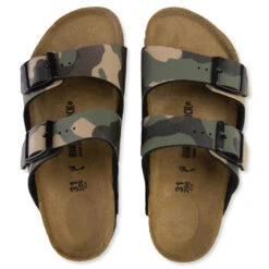 Birkenstock Kids Arizona Birko Flor - Desert Soil Khaki -Birkenstock Store birkenstock kids arizona birko flor desert soil khaki 1017374 06 11 2021 01 2