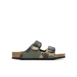 Birkenstock Kids Arizona Birko Flor - Desert Soil Khaki